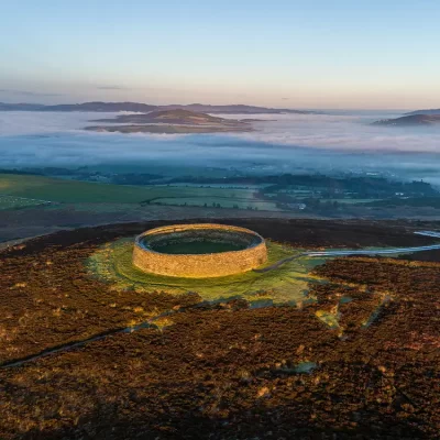 An Grianan Ring Fort at Sunrise, Co Donegal master
