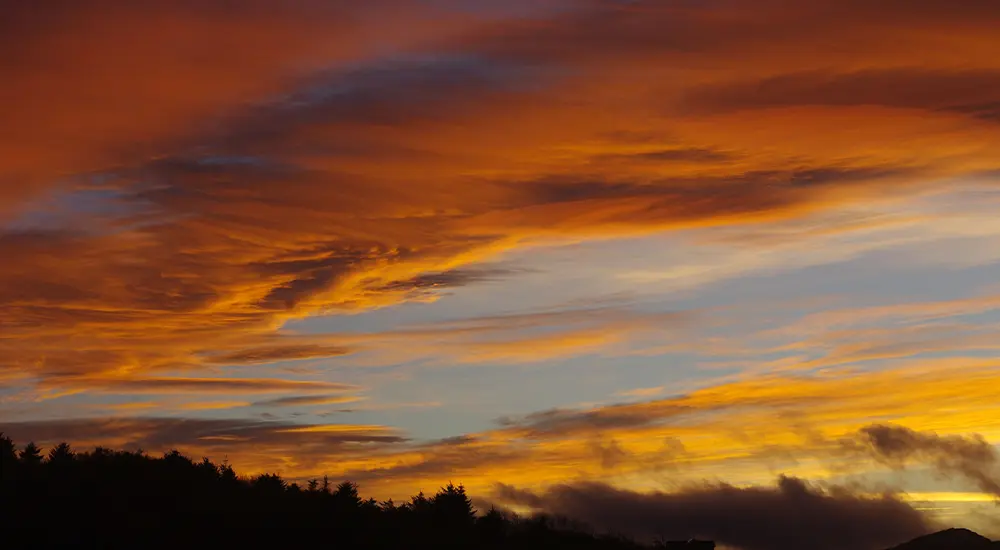 Evening sky
